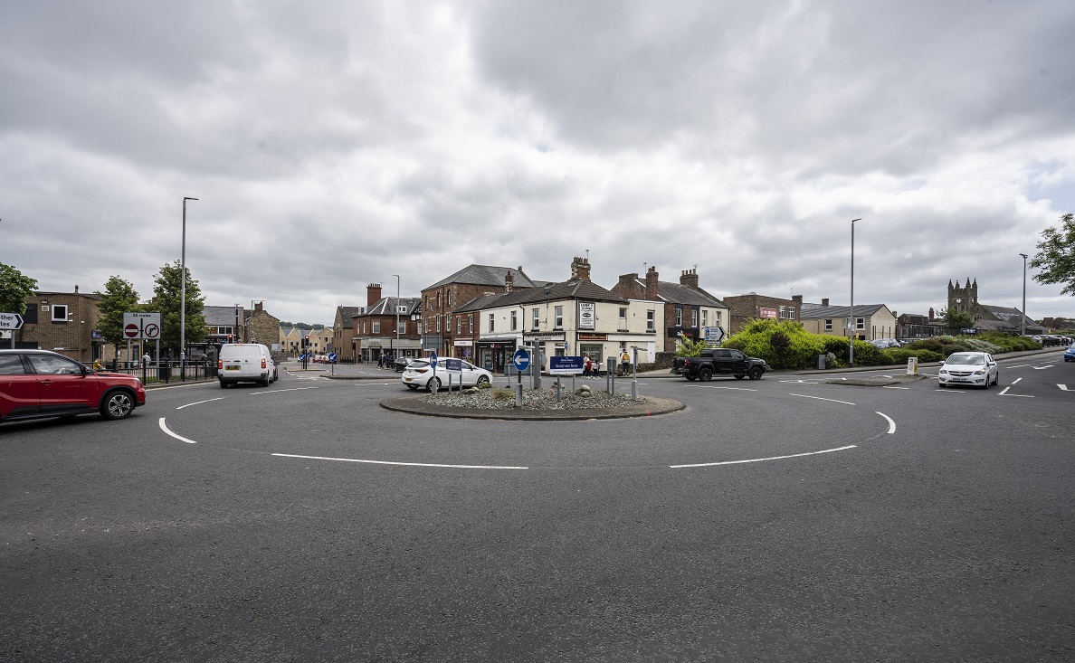 A689 Roundabout leading to Princes Street